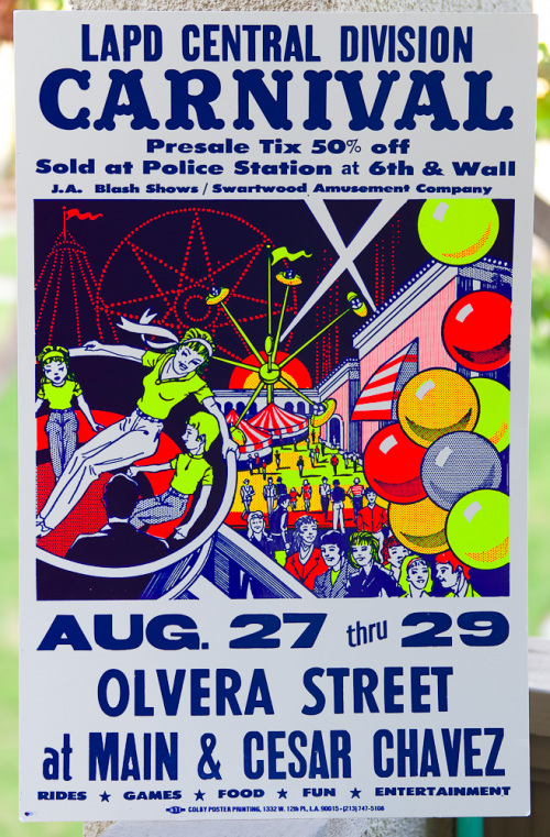 Olvera Street Carnival Poster by Colby Poster Printing