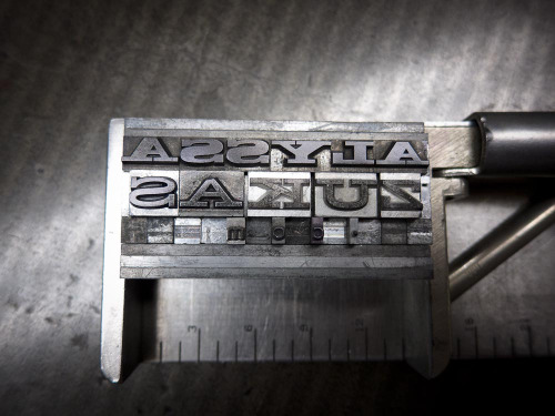 Composing stick
