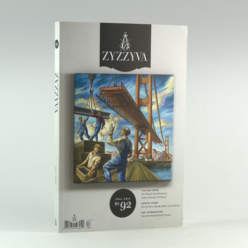 ZYZZYVA No. 92 Fall 2011, cover
