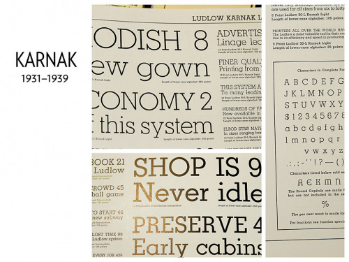 Ludlow: Typographic Influence, 1931–1962 (13)