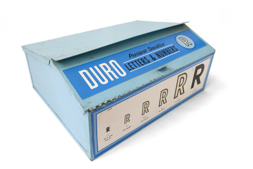 Duro Decals Pressure Sensitive Letters & Numbers Box