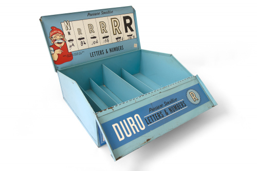 Duro Decals Pressure Sensitive Letters & Numbers Box, open