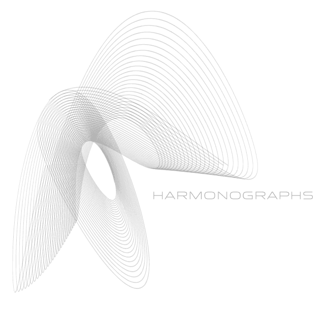 Harmonographs: Drawings of the Future