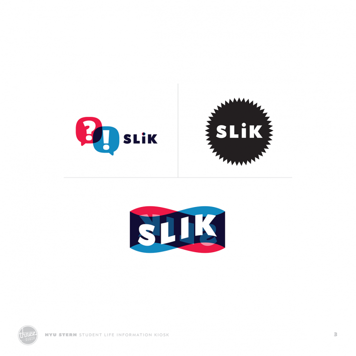 NYU Stern SLIK logo concepts 3