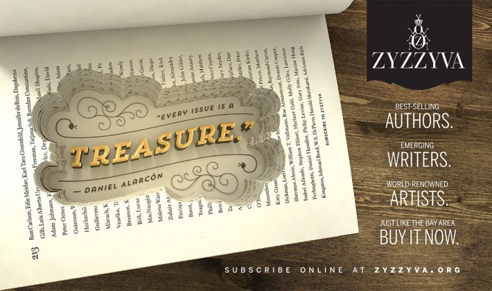 ZYZZYVA Treasure Ad