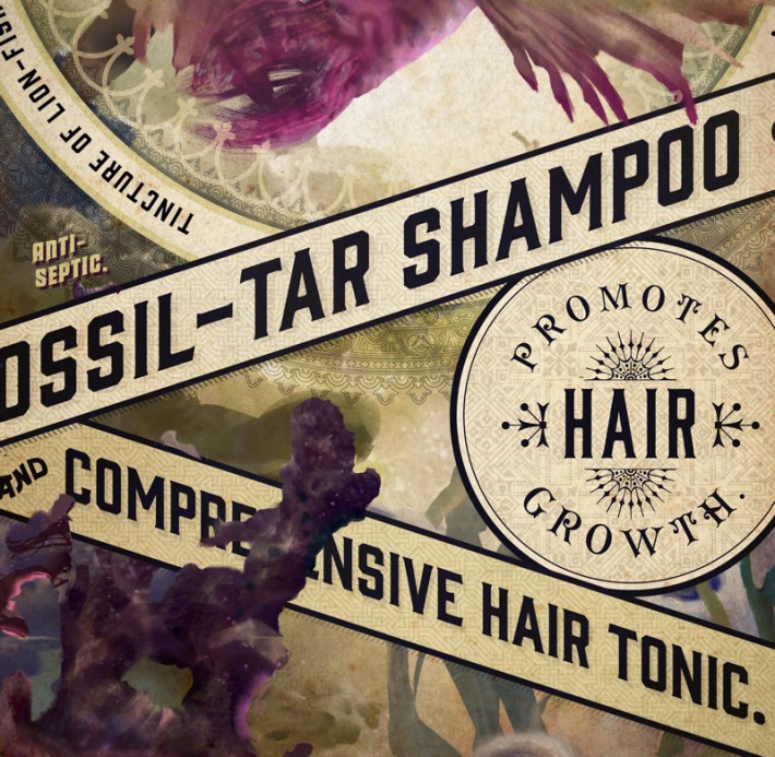 The Lion-Fish Shampoo, detail, by Josh Korwin & Devin Korwin