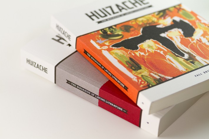 Huizache: The Magazine of Latino Literature, designed by Three Steps Ahead