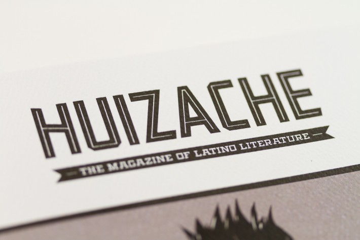 Huizache: The Magazine of Latino Literature, designed by Three Steps Ahead